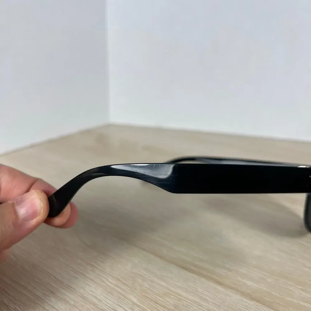 Ray-Ban RB4487-F Steve 6629/71 Sunglasses Polished Black 54-18-145 Italy